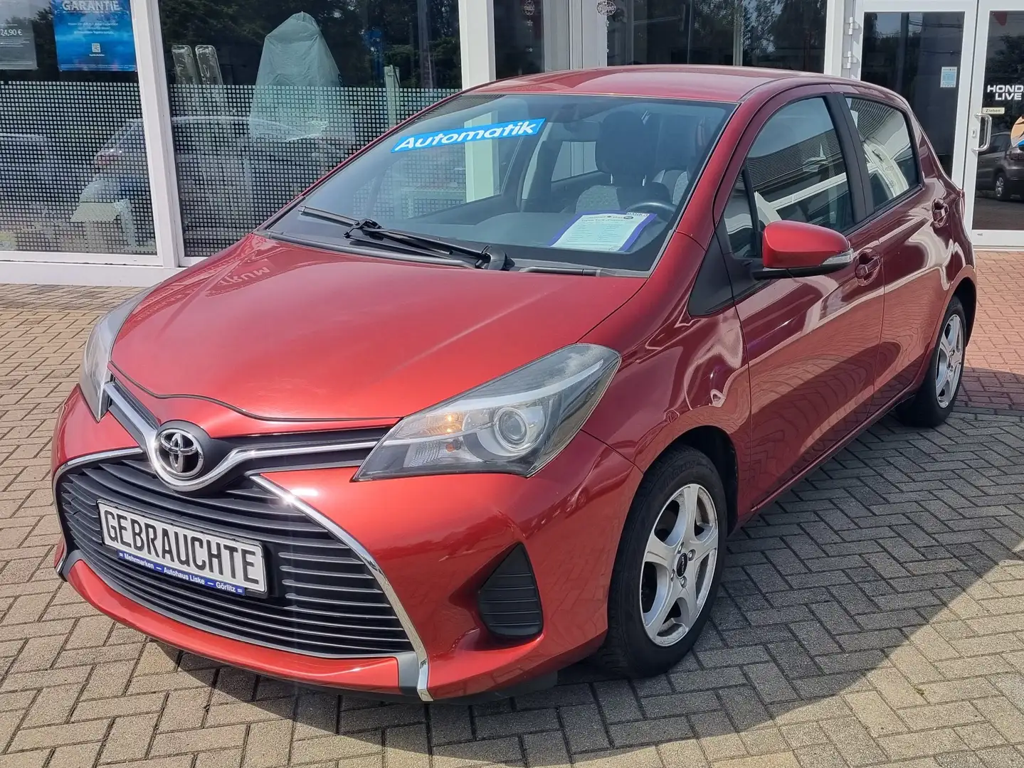 Toyota Yaris Comfort/Automatik/LMF/BC/FH/PDC/Servo/ZV/ Rouge - 2