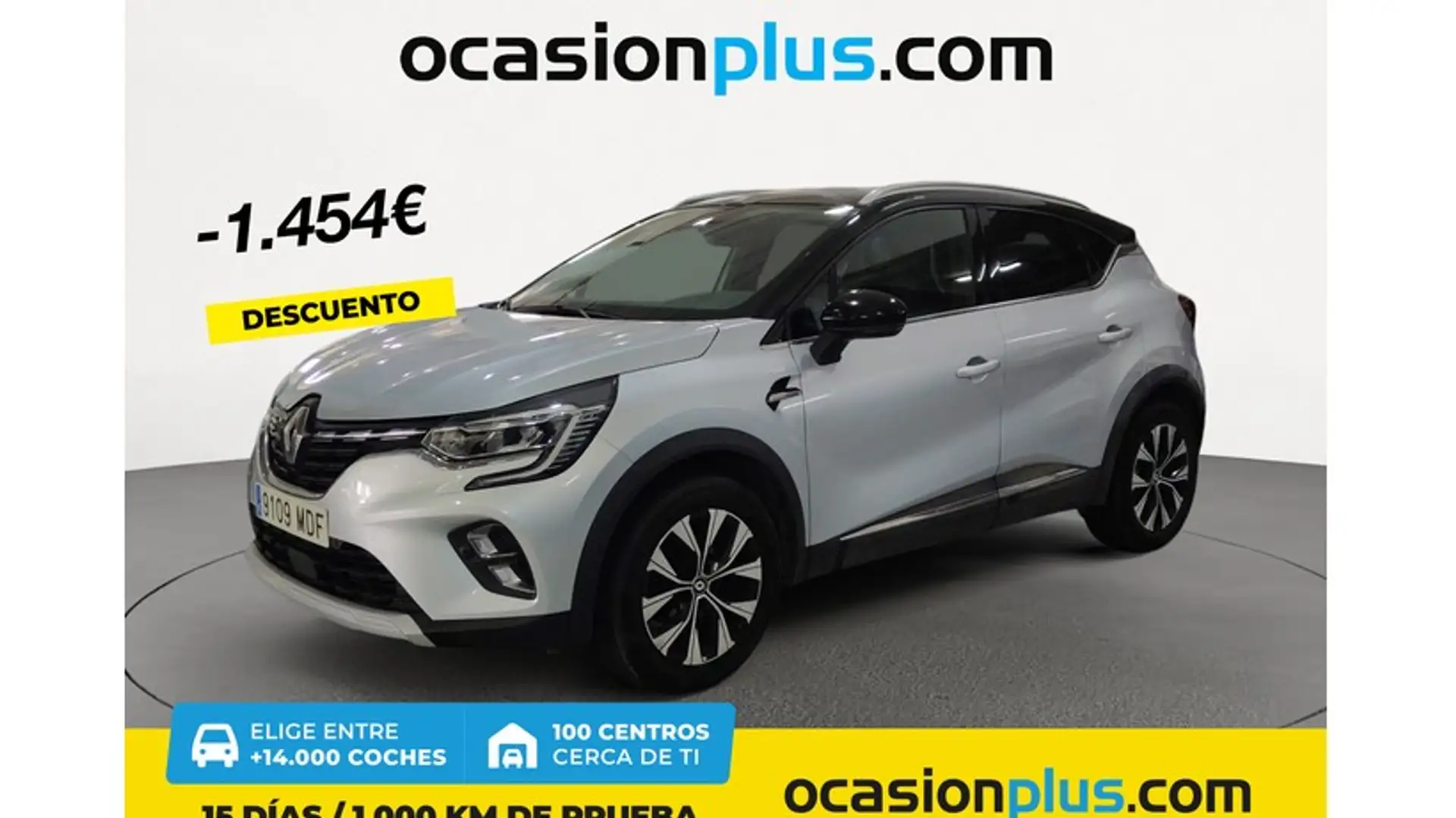 Renault Captur TCe Techno 67kW Gris - 1