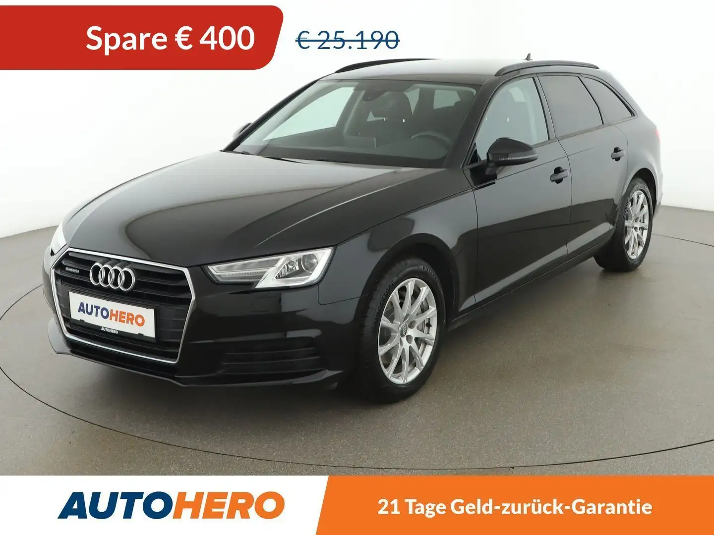 Audi A4 40 TDI quattro Aut. *XENON*TEMPO*NAVI*CAM*SHZ*AHK* Schwarz - 1