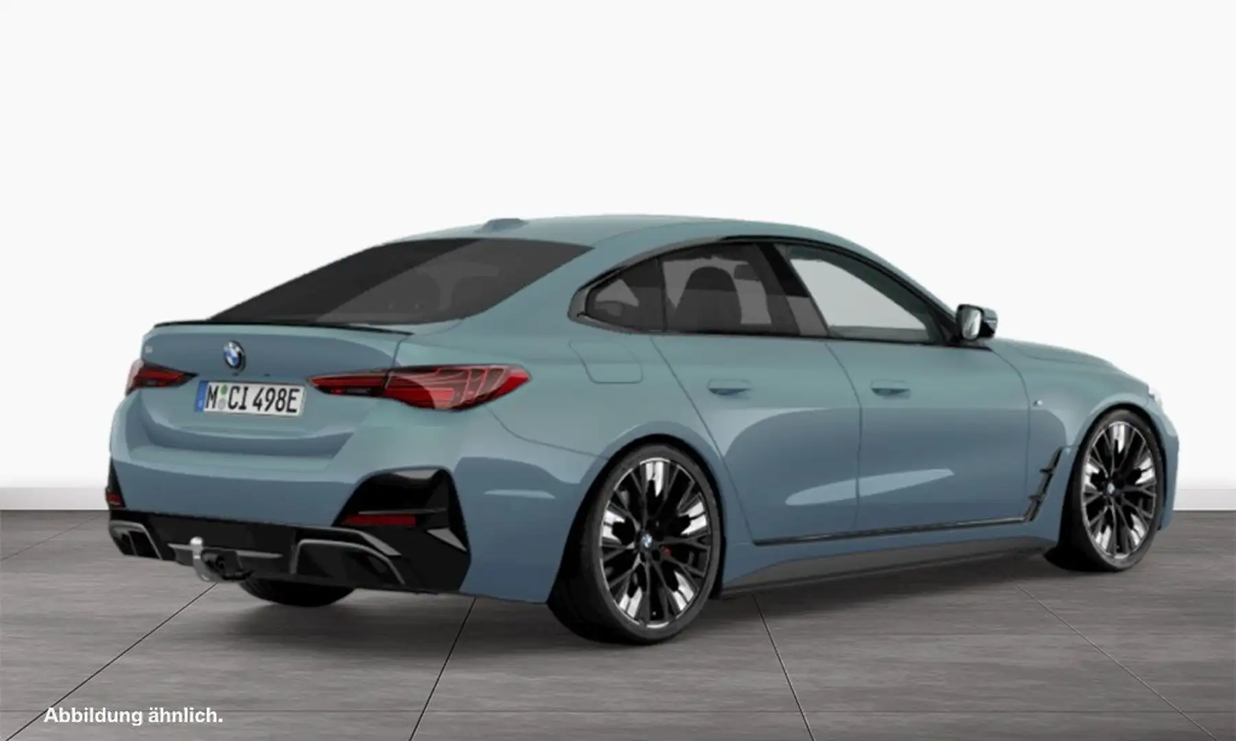 BMW i4 xDrive40 Gran Coupé M Sportpaket HK HiFi DAB Grün - 2