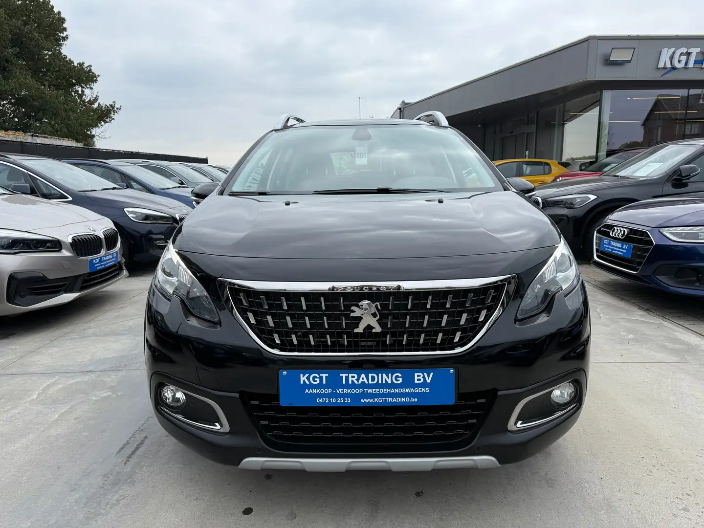Peugeot 2008 1.2i 110PK NAVIGATIE ZWART LEDER PANORAMISCH-DAK Schwarz - 2