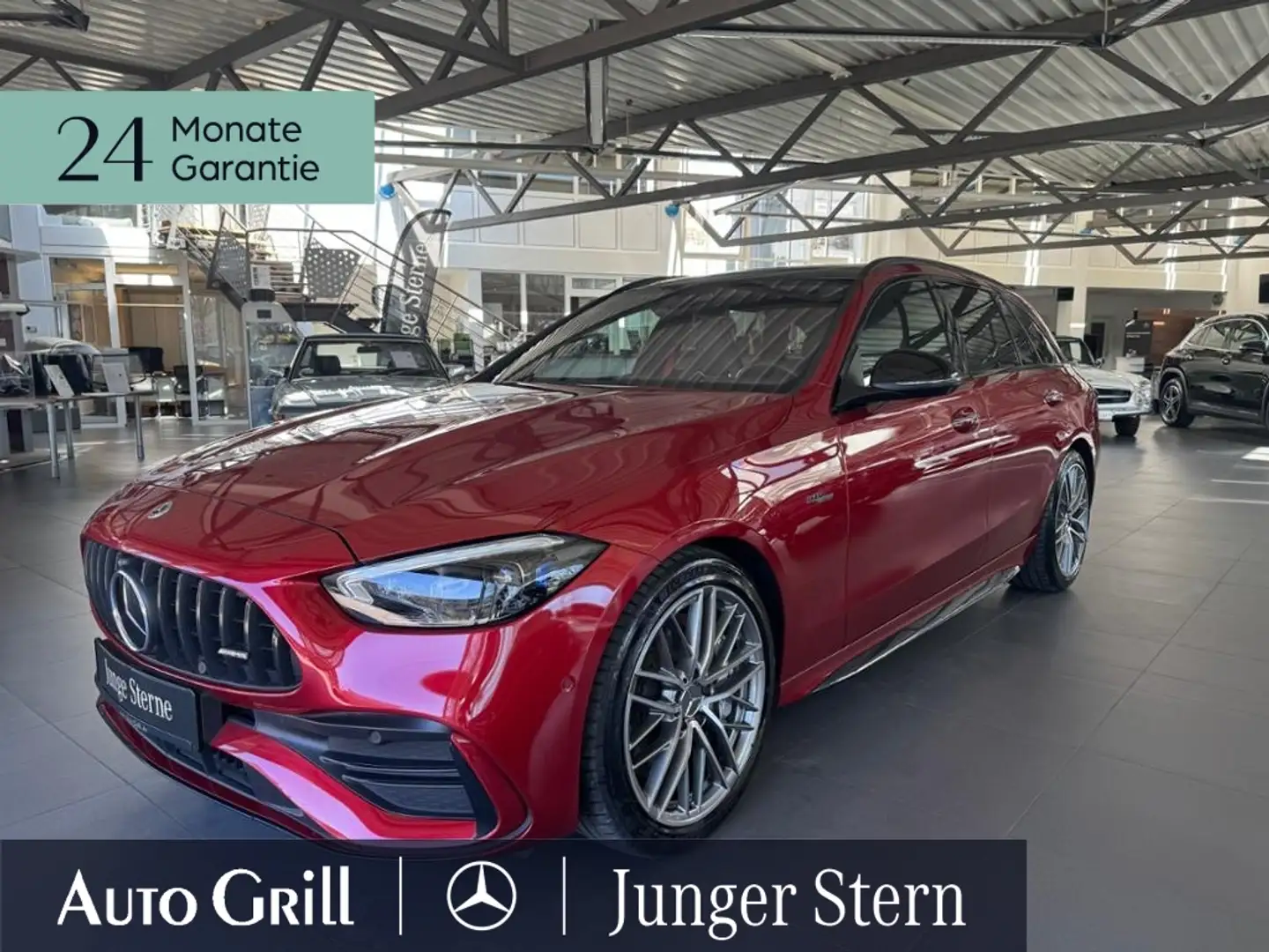 Mercedes-Benz C 43 AMG C 43 T 4M PerfoSitz Stdhzg AHK Burm Pano Piros - 2