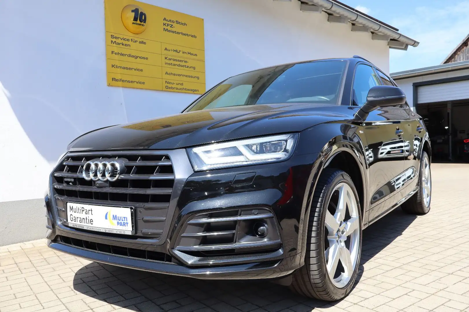 Audi Q5 40TDI quattro S-Line Matrix-Beam/AHK/PANO/DAB Schwarz - 2