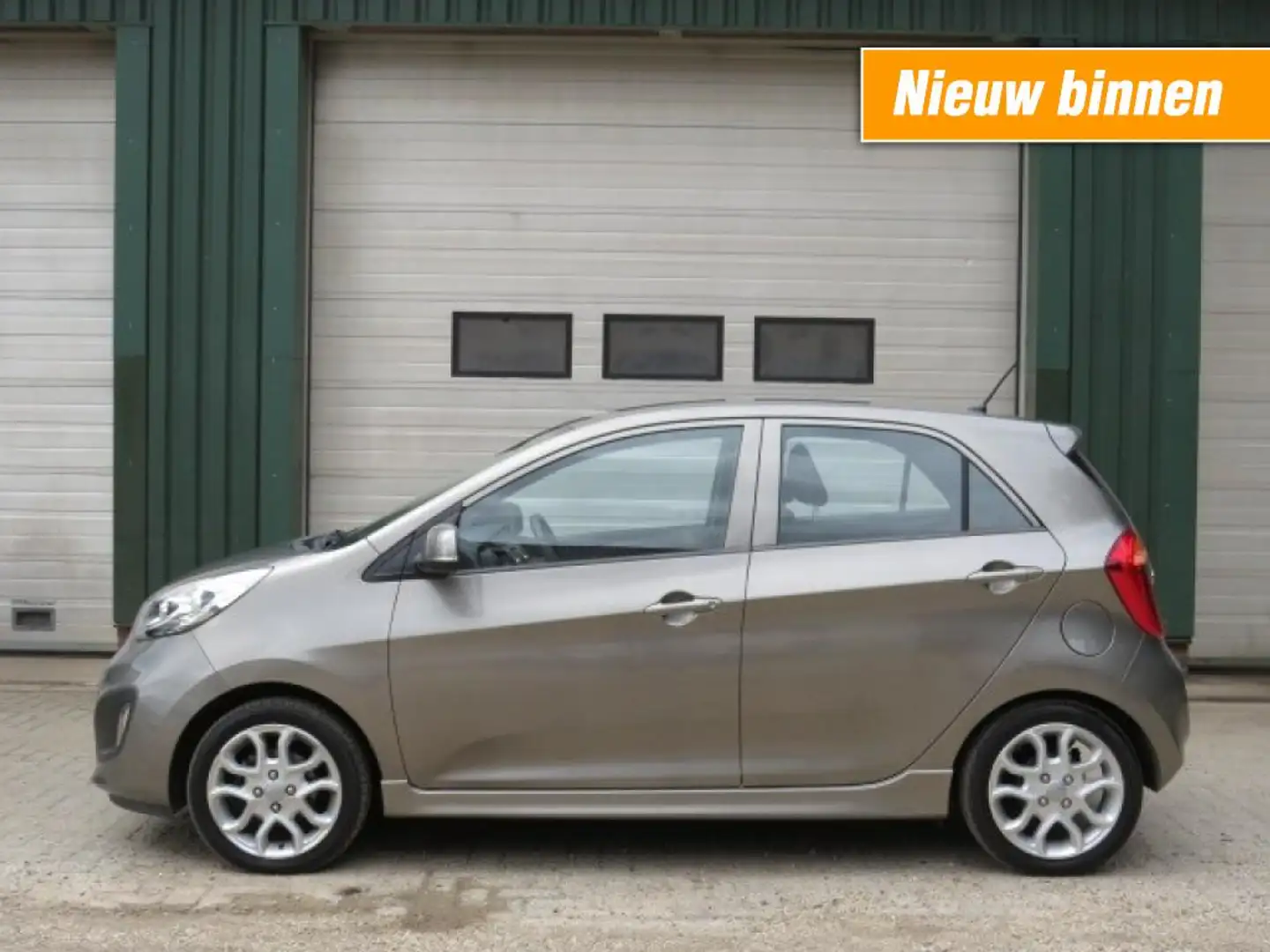 Kia Picanto 1.0 CVVT COMFORT P. Grijs - 1