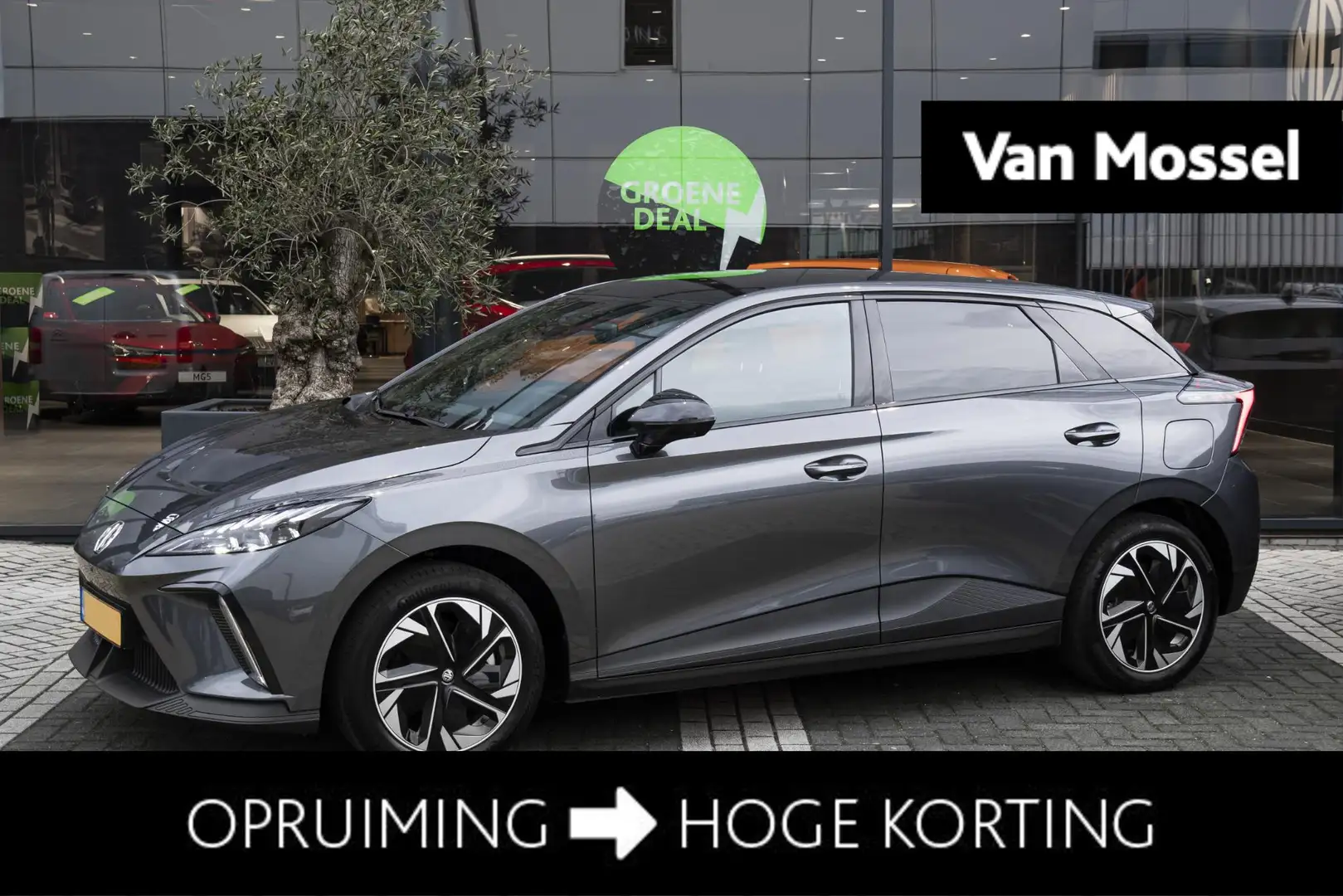 MG MG4 Standard 51 kWh | Private Lease vanaf € 399,- 72mn Gris - 1