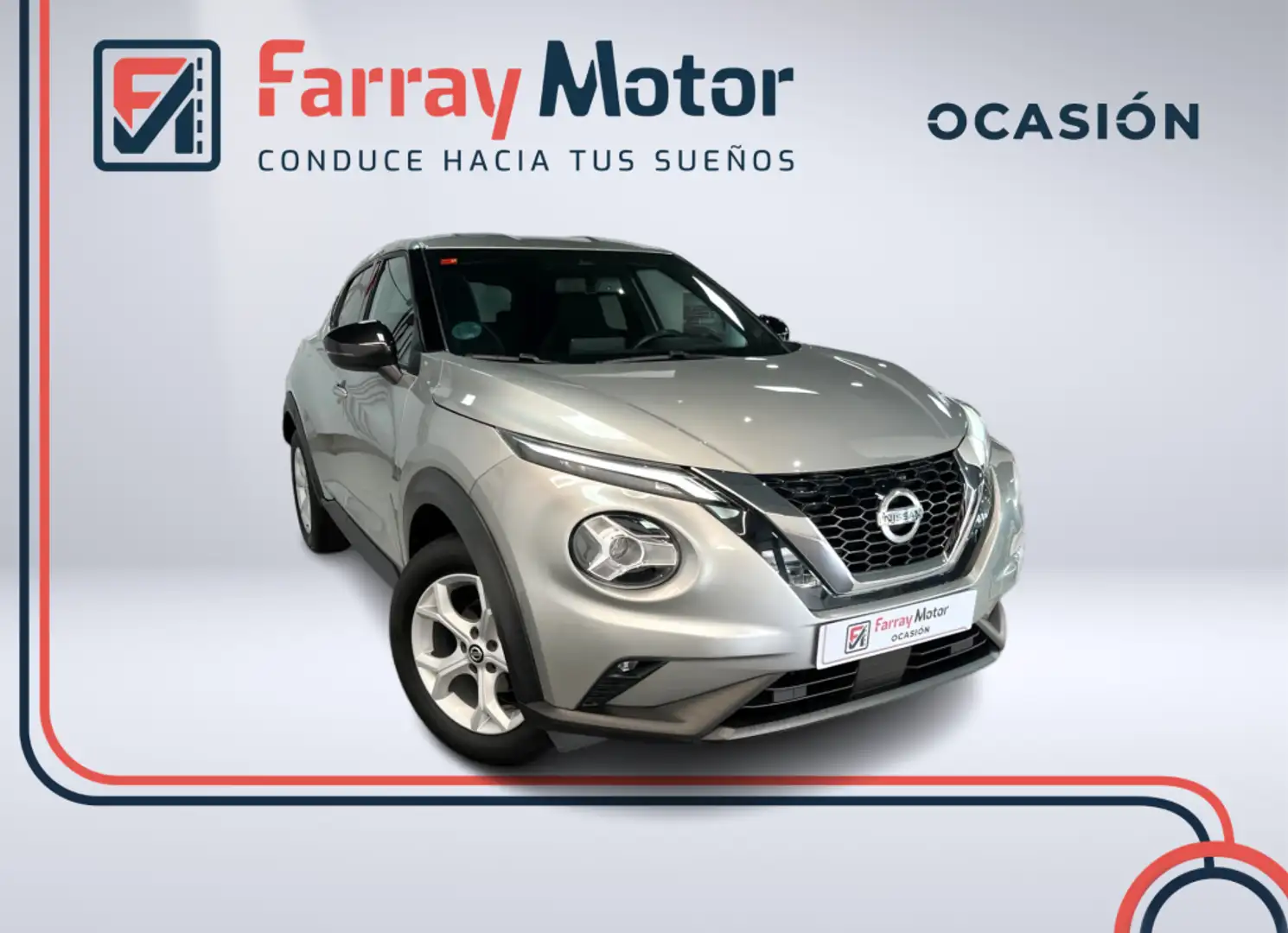 Nissan Juke 1.0 DIG-T N-Connecta 4x2 114 Plateado - 1