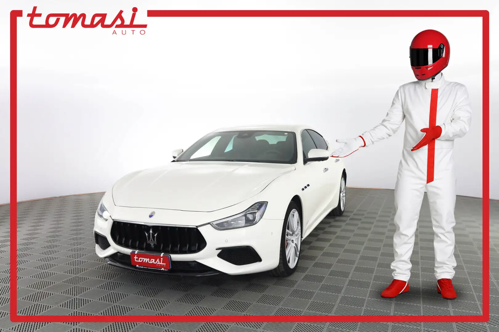 Maserati Ghibli MASERATI Ghibli L4 330 CV MHEV Blanc - 1