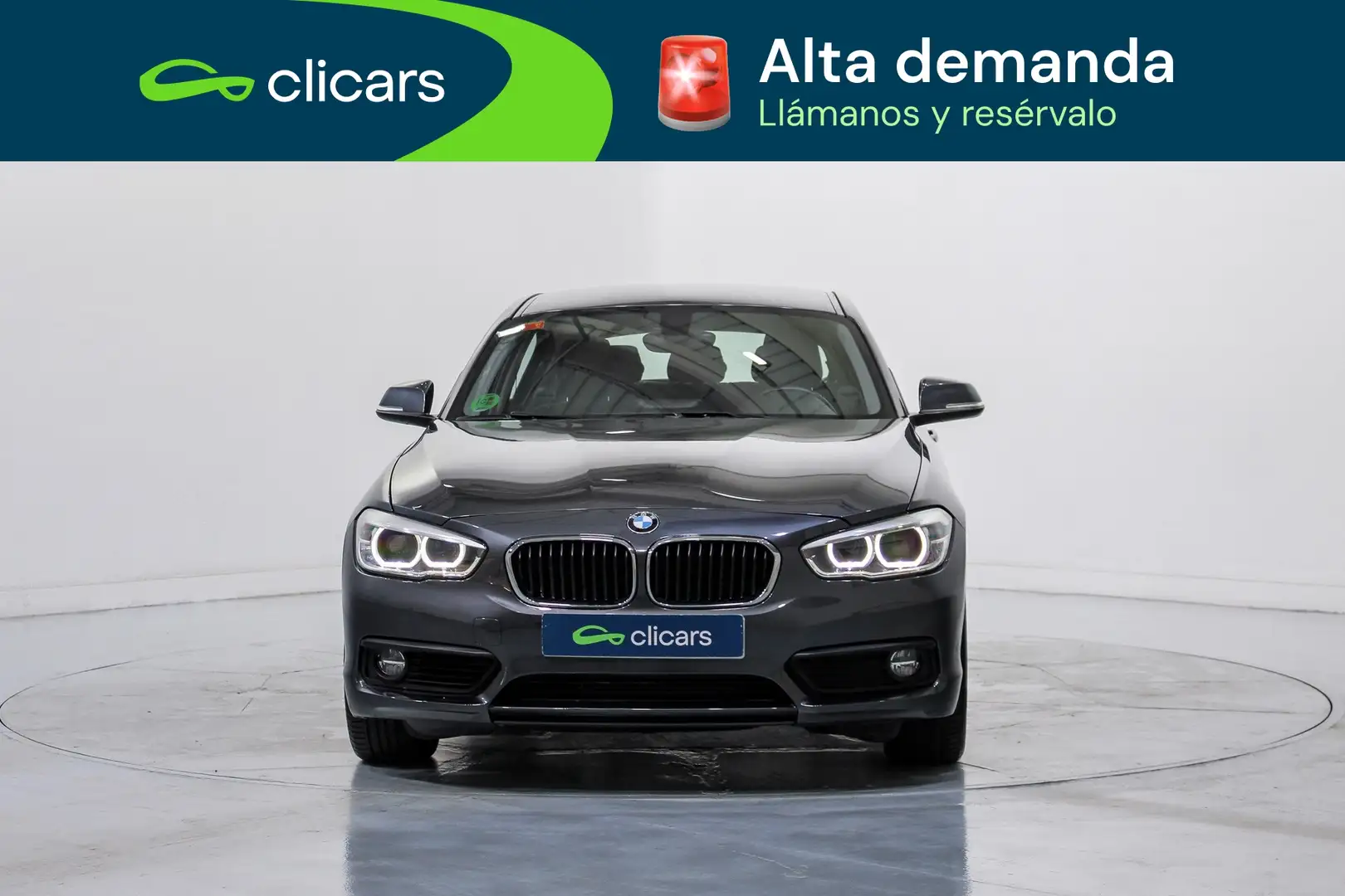 BMW 116 118iA (4.75) Gris - 2