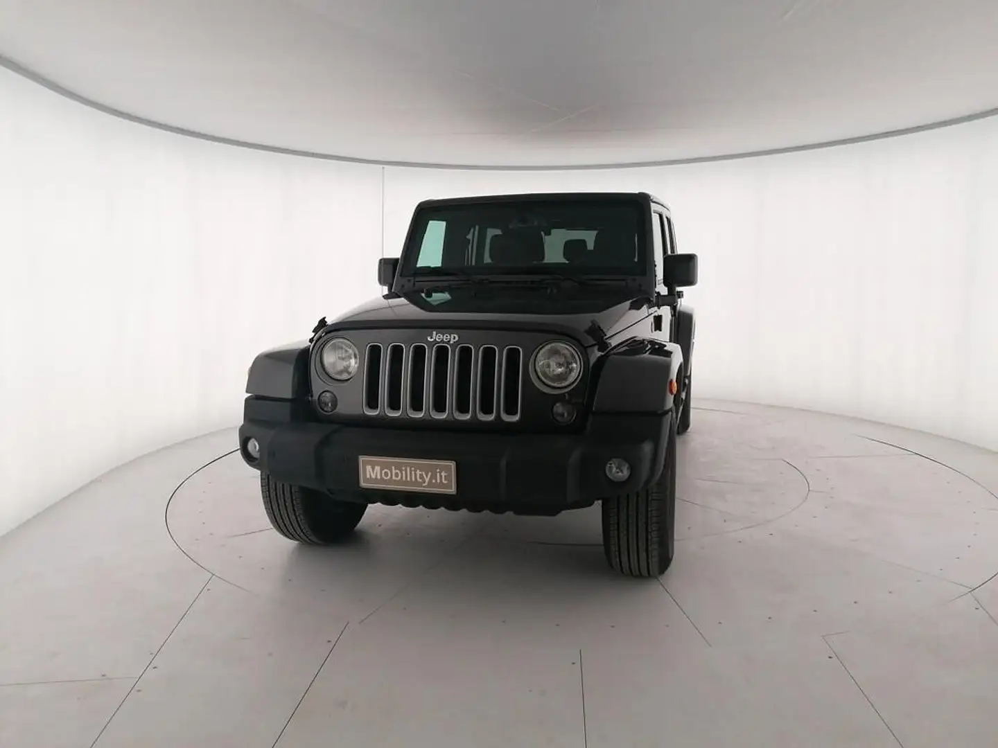 Jeep Wrangler Unlimited 2.8 crd Sahara auto E6 Gris - 2