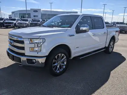 White 2016 Ford F-150 Pickup Truck Four-Wheel Drive 6-Speed Automatic