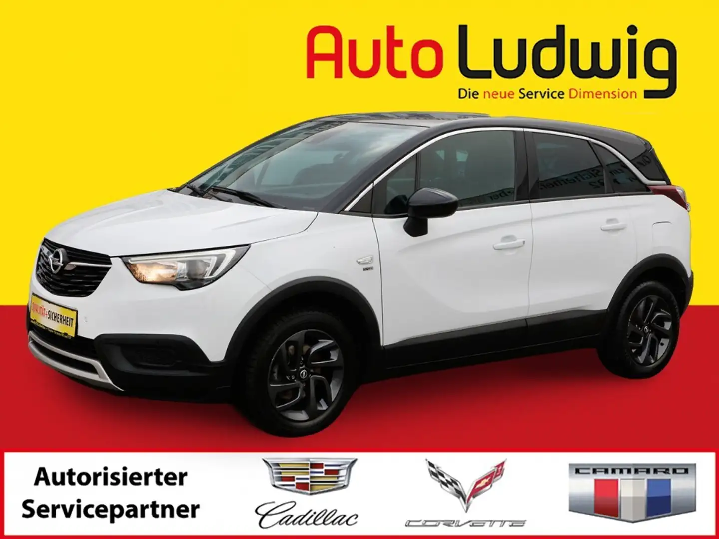 Opel Crossland X 1,2 Turbo 120 Jahre Edition *PDC*SHZ*TEMPOMAT* Weiß - 1