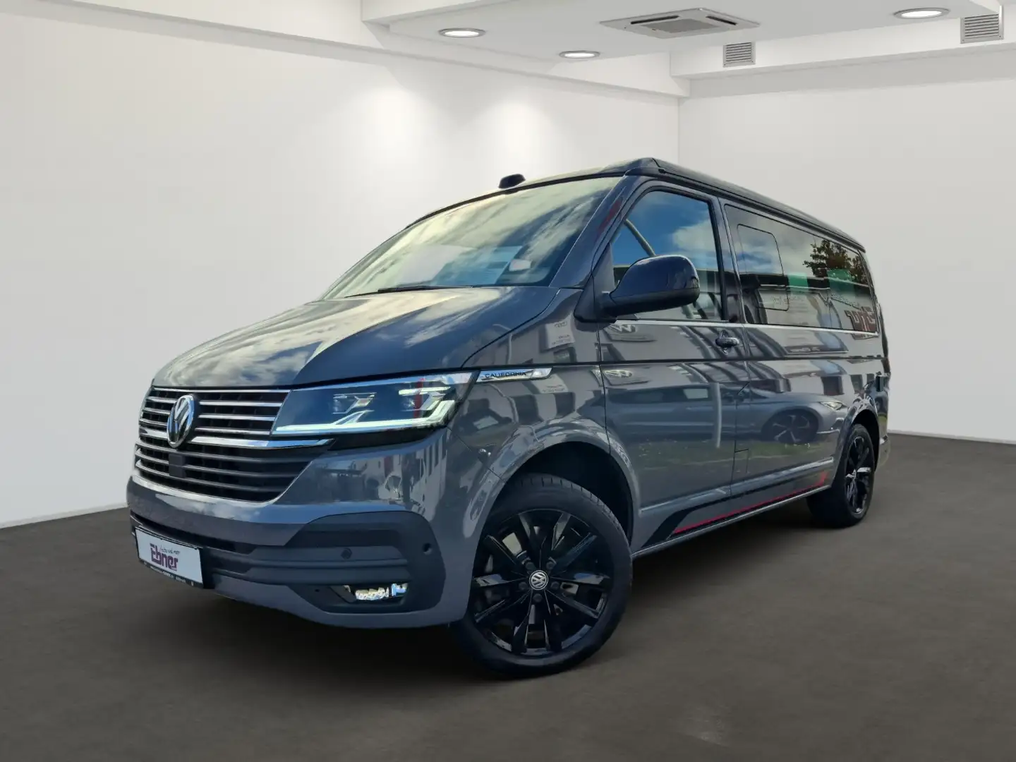 Volkswagen T6 California T6.1 CAMPER EDITION TDI DSG AHK+KAMERA+ACC+el.DACH Nero - 2