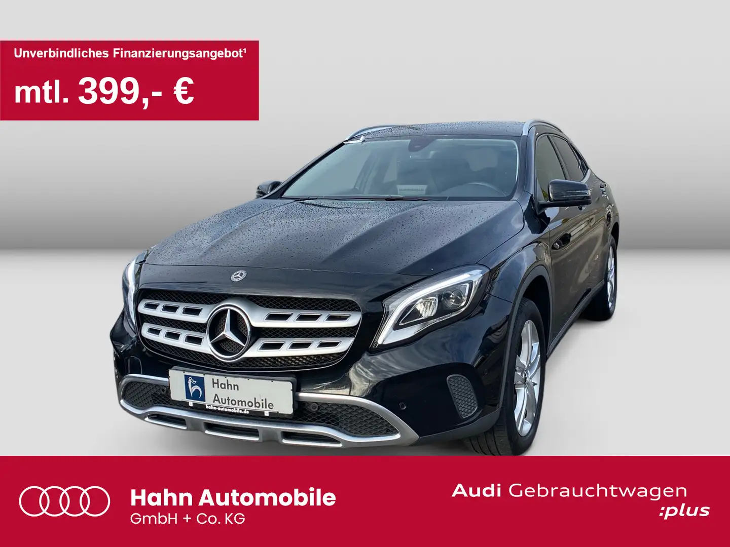 Mercedes-Benz GLA 220 d 4Matic DCT CAM LED Navi Sitzh Zwart - 1
