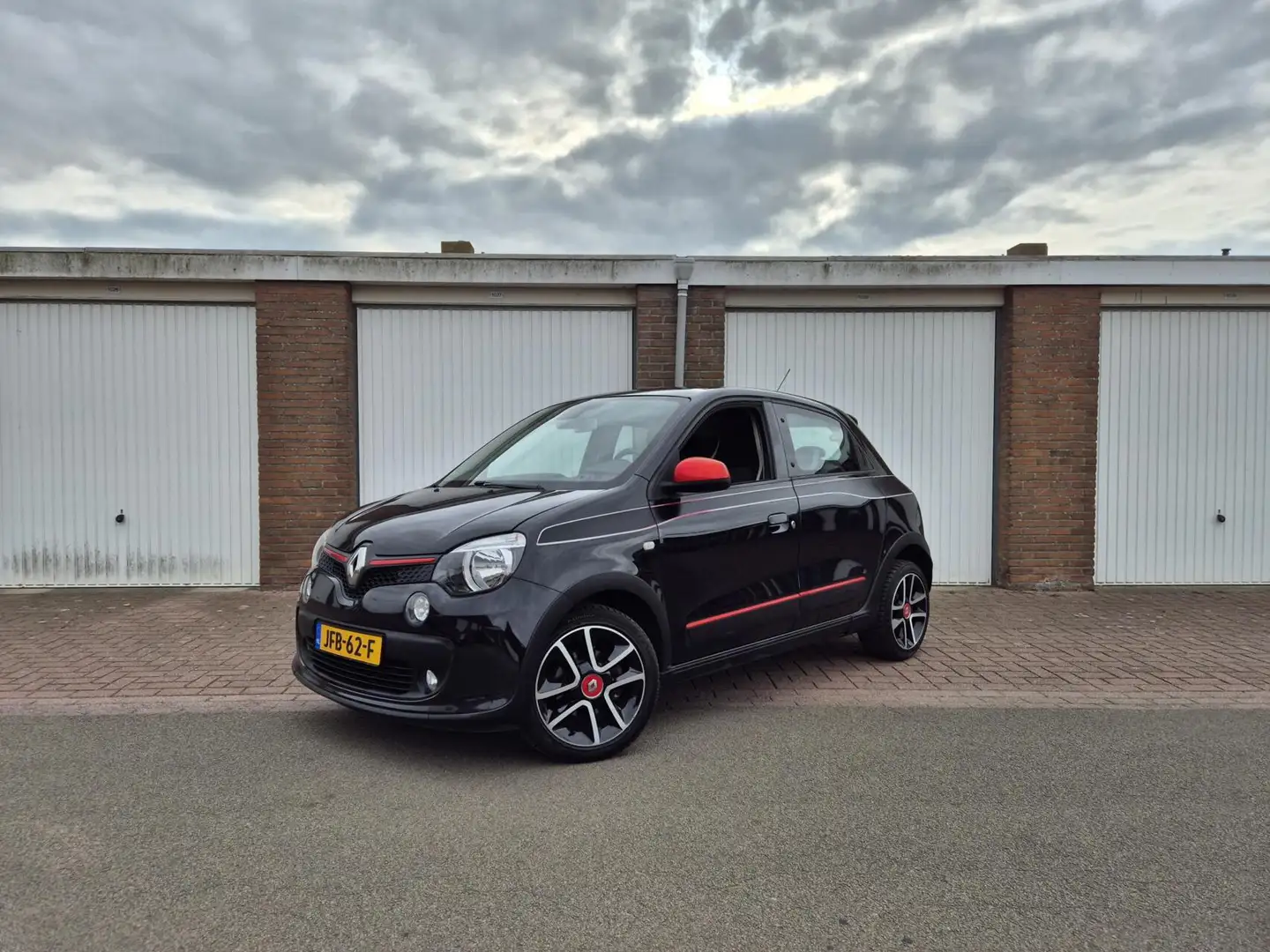 Renault Twingo 0.9 TCe Dynamique / Cruisecontrol / Parkeersensore Negro - 1