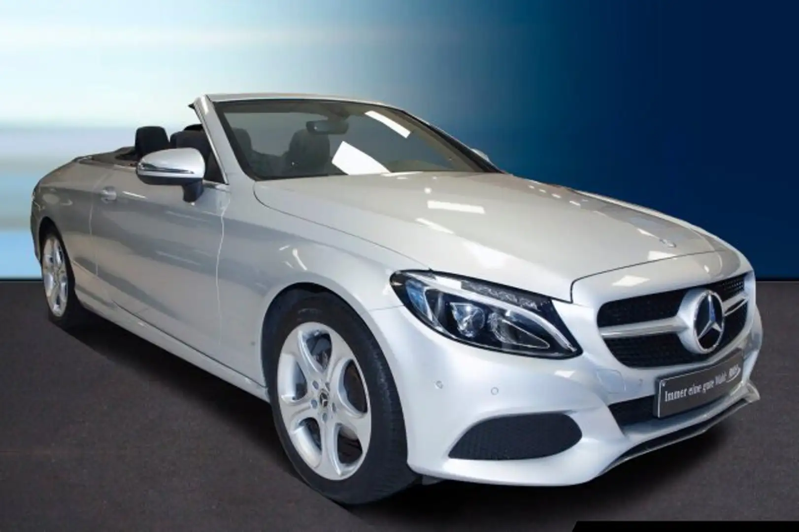 Mercedes-Benz C 180 C 180 Cabrio Navi/Autom./LED/Airscarf/Kamera/SHZ Silber - 2