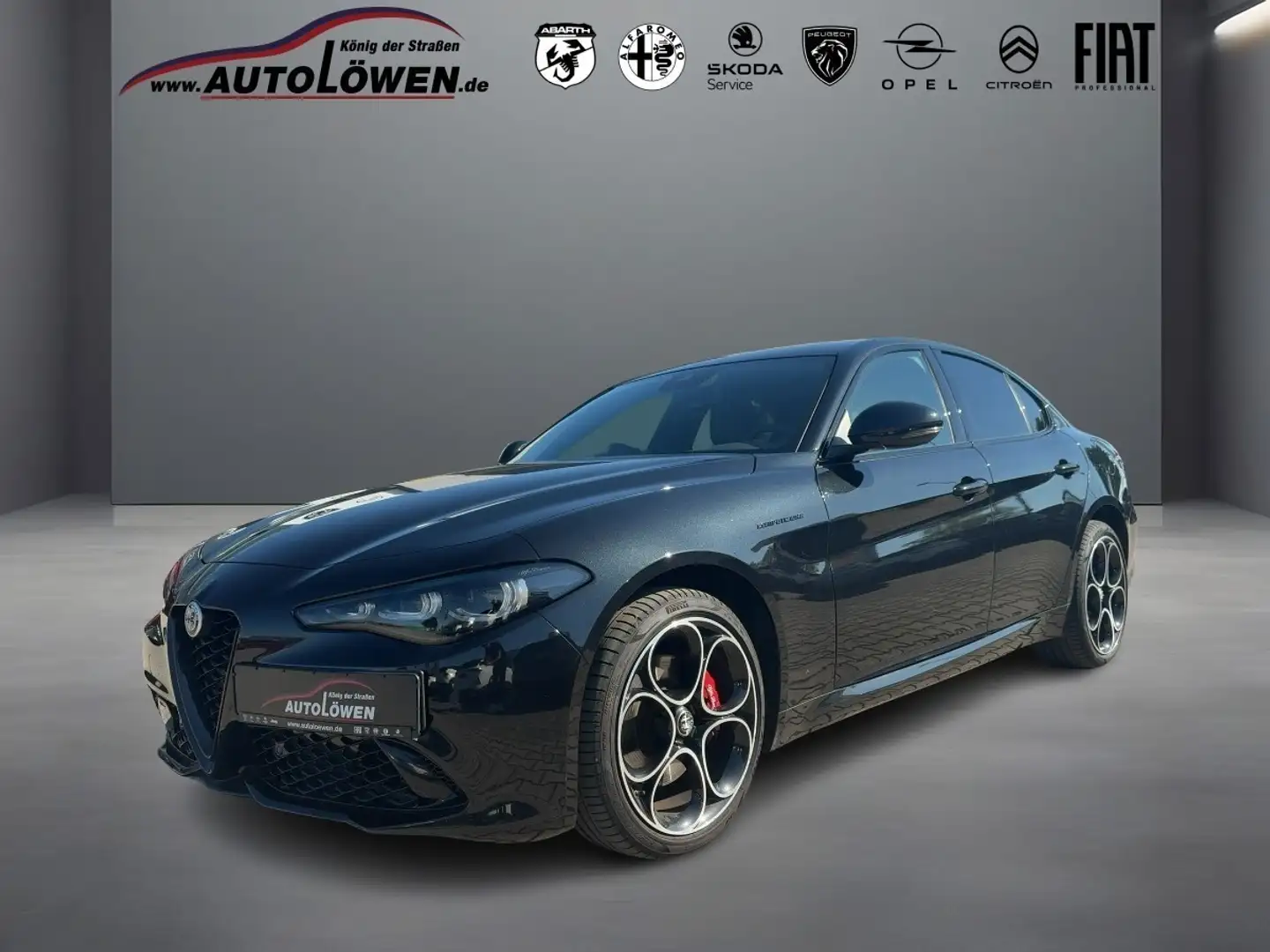 Alfa Romeo Giulia 2.0 Turbo 16V Competizione Q4 (EURO 6d) Nero - 1