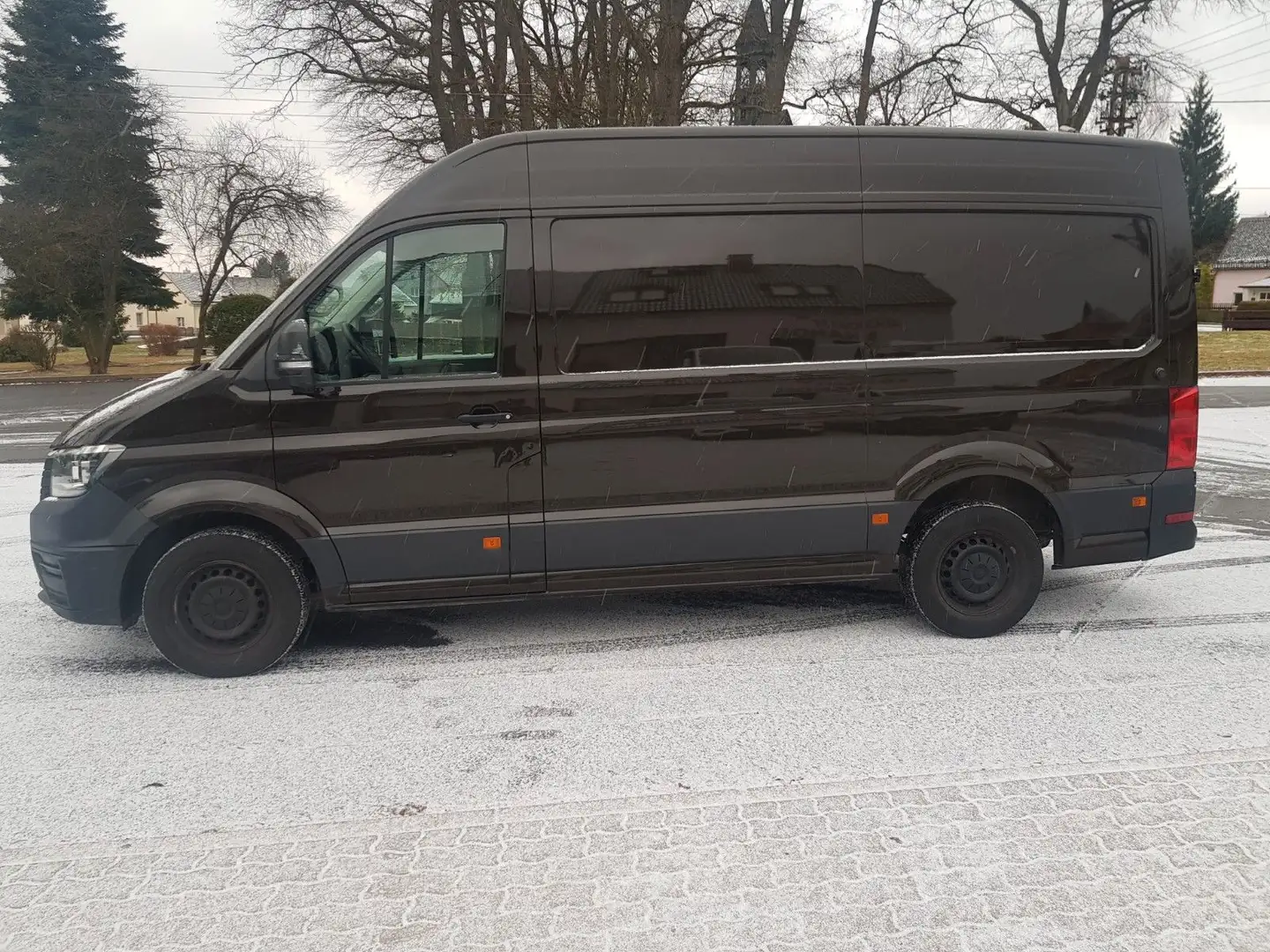 Volkswagen Crafter L3H3 mittel hoch Regalsystem netto 13995 Brun - 1