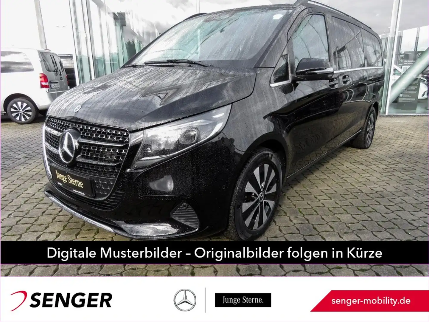 Mercedes-Benz V 300 d Avantgarde extralang Distr Standhzg 360° Schwarz - 1