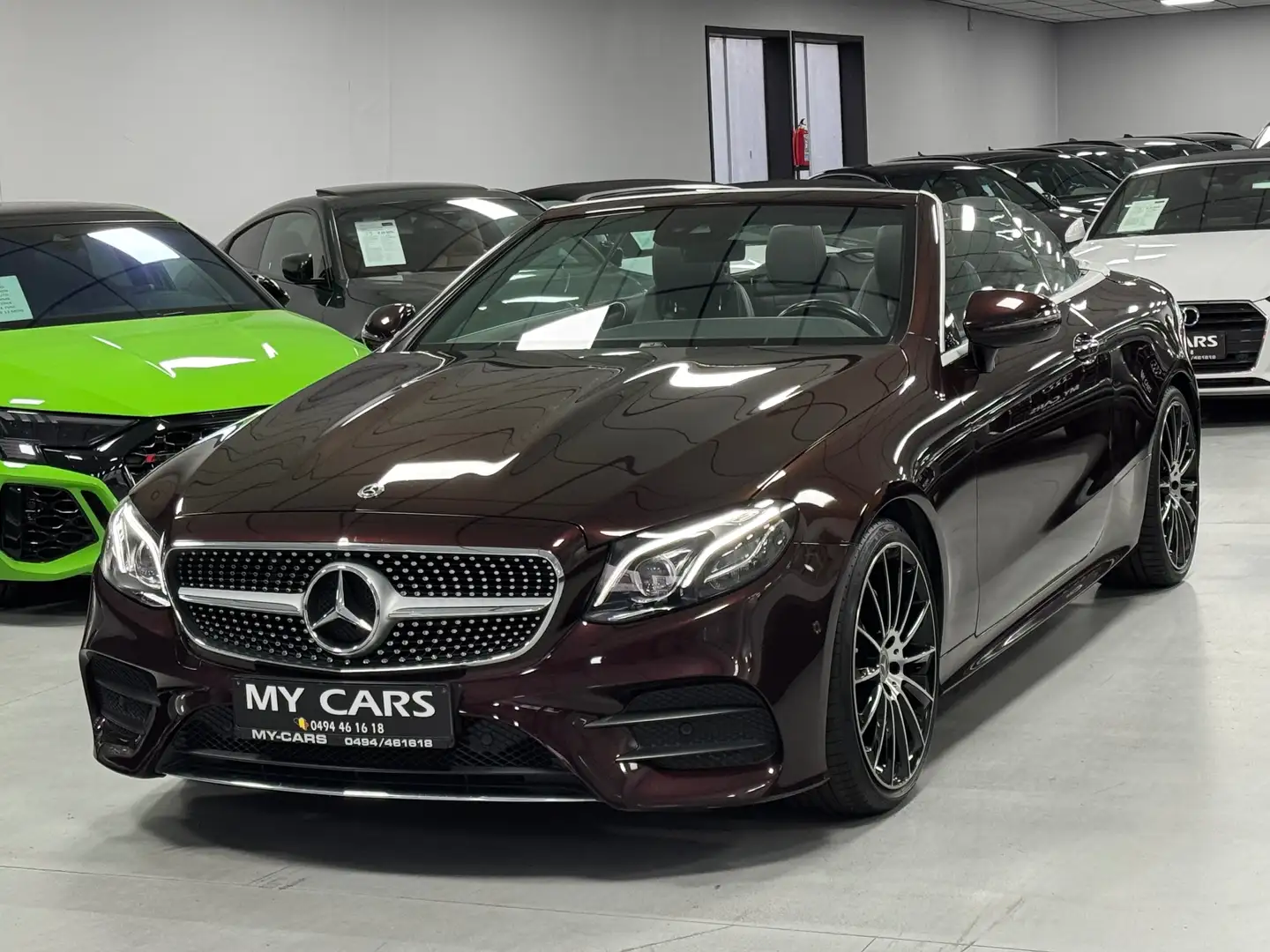 Mercedes-Benz E 200 Cabrio Pack-AMG Sport Full Options Garantie 1An Mauve - 1