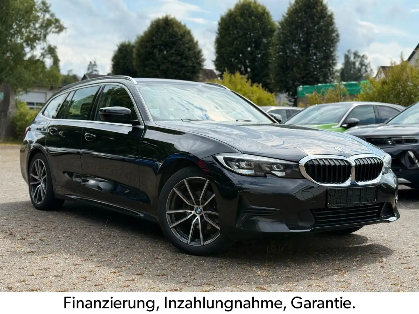 BMW 318 Baureihe 3 Touring 318 d, Tempomat, Sportsitze Schwarz - 2