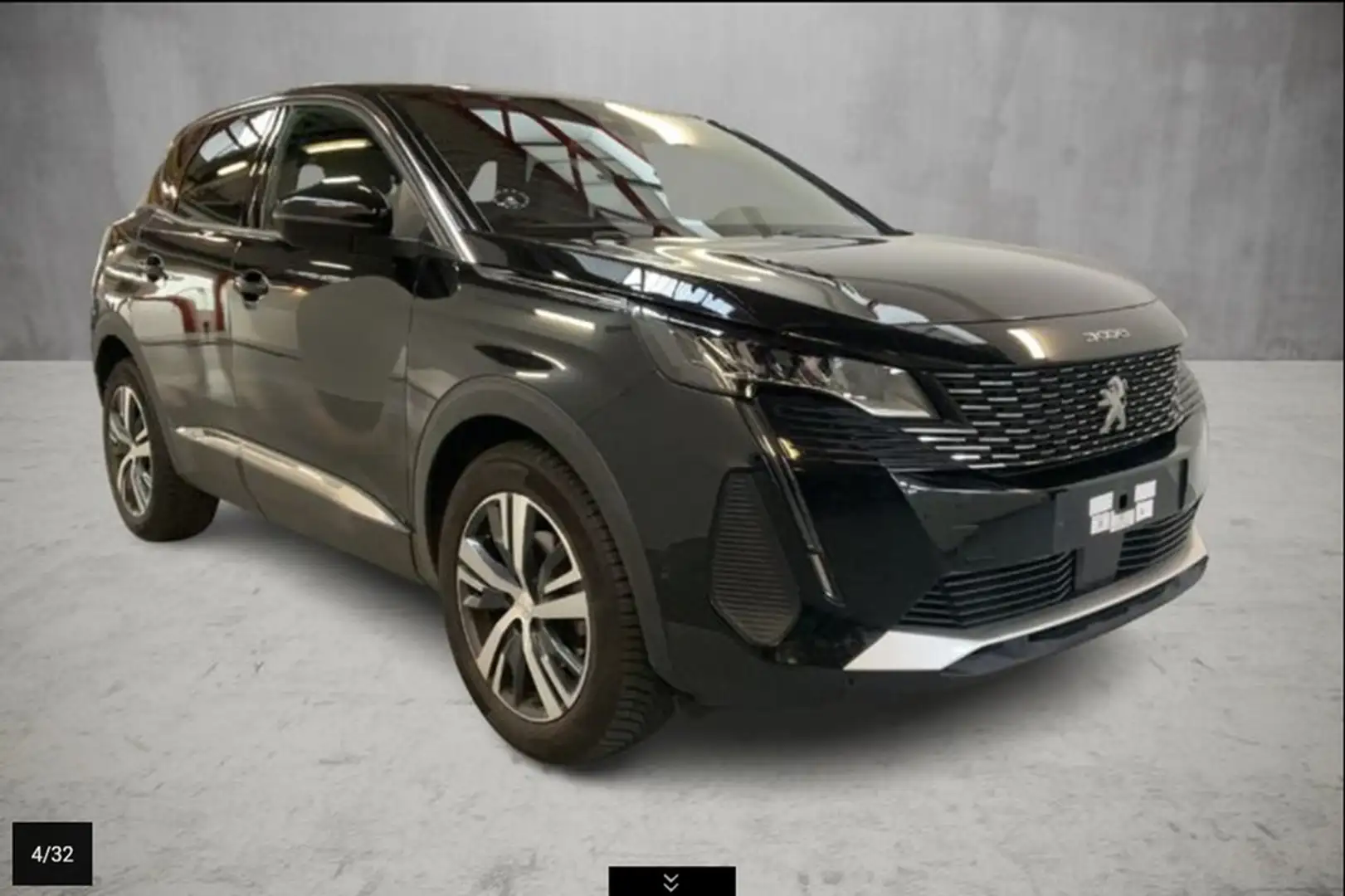 Peugeot 3008 1.2 Allure 18"|NAVI+VC|LED|ACC|RFK Schwarz - 2