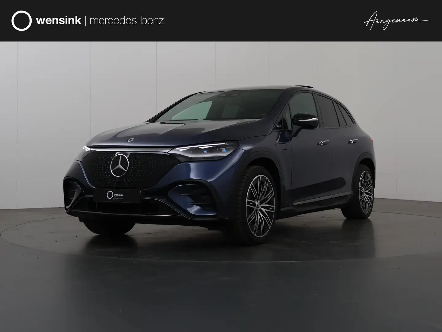 Mercedes-Benz EQE SUV 300 AMG Line 91 kWh | Trekhaak | Burmester | 360 g Blauw - 1
