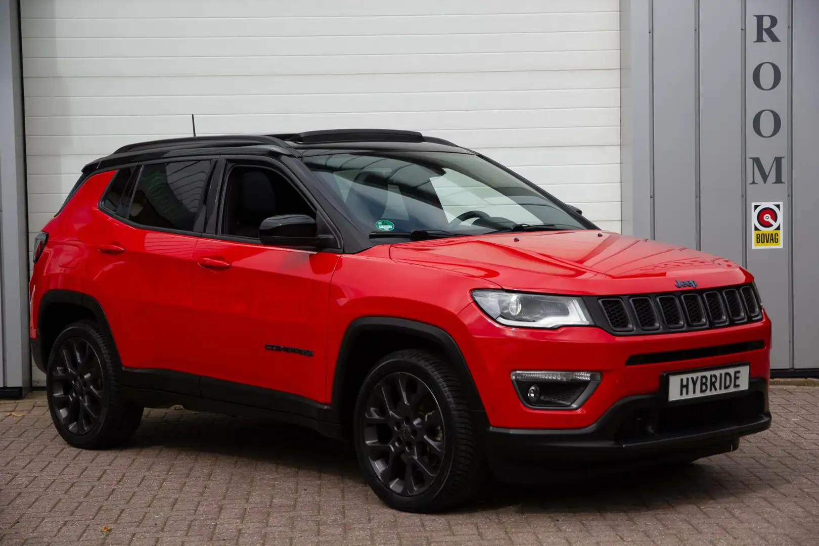 Jeep Compass 4xe 240 Plug-in Hybrid Panoramadak/Leder VOL Rosso - 2