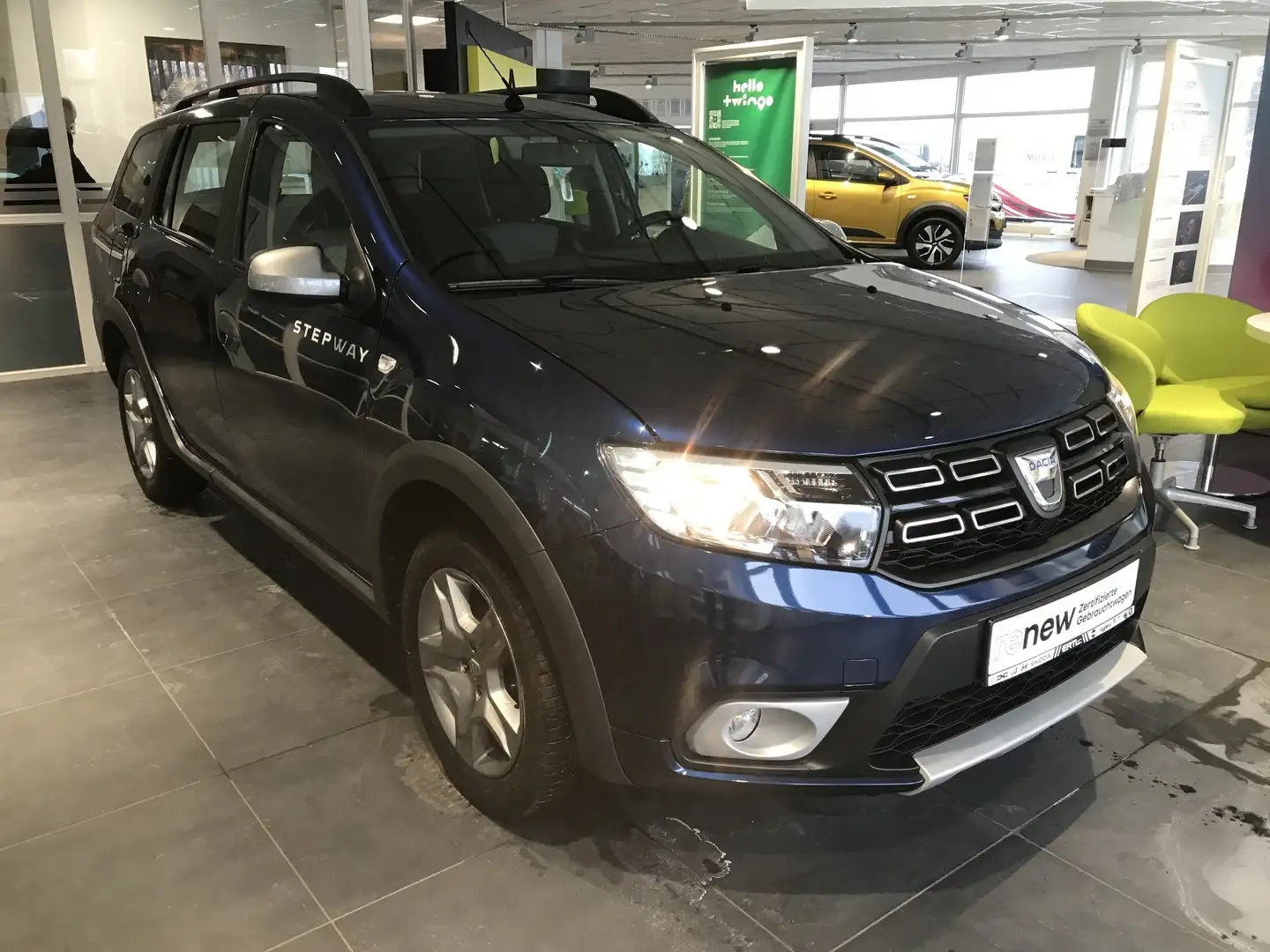 Dacia Logan MCV Stepway TCe 90 ABS Fahrerairbag ESP ZV Blau - 2