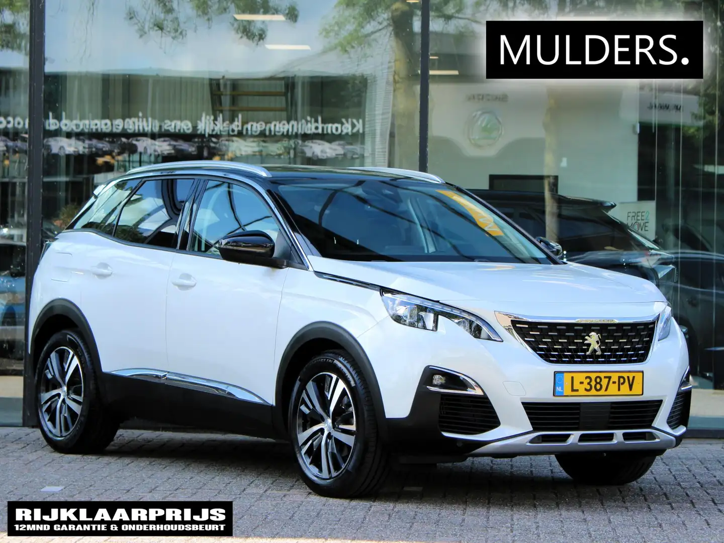 Peugeot 3008 1.2 PureTech Allure Automaat | Navi / Climate / Tr Wit - 1