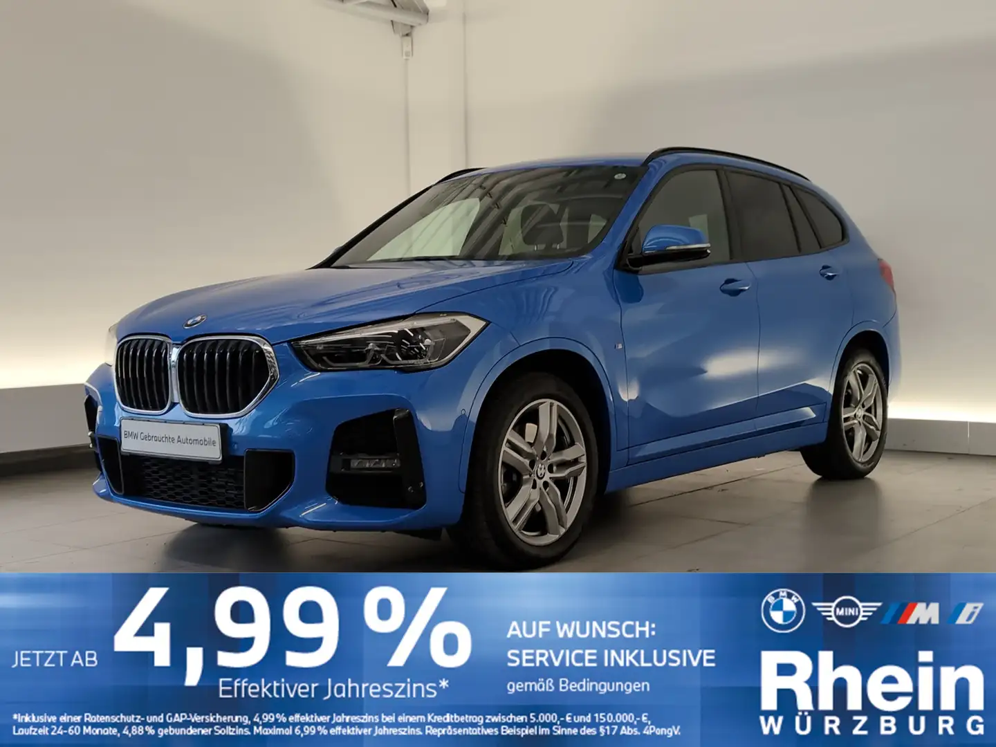 BMW X1 xDrive25d M Sport LED/HiFi/DAB/PDC LED/HiFi/DAB/PD Blau - 1