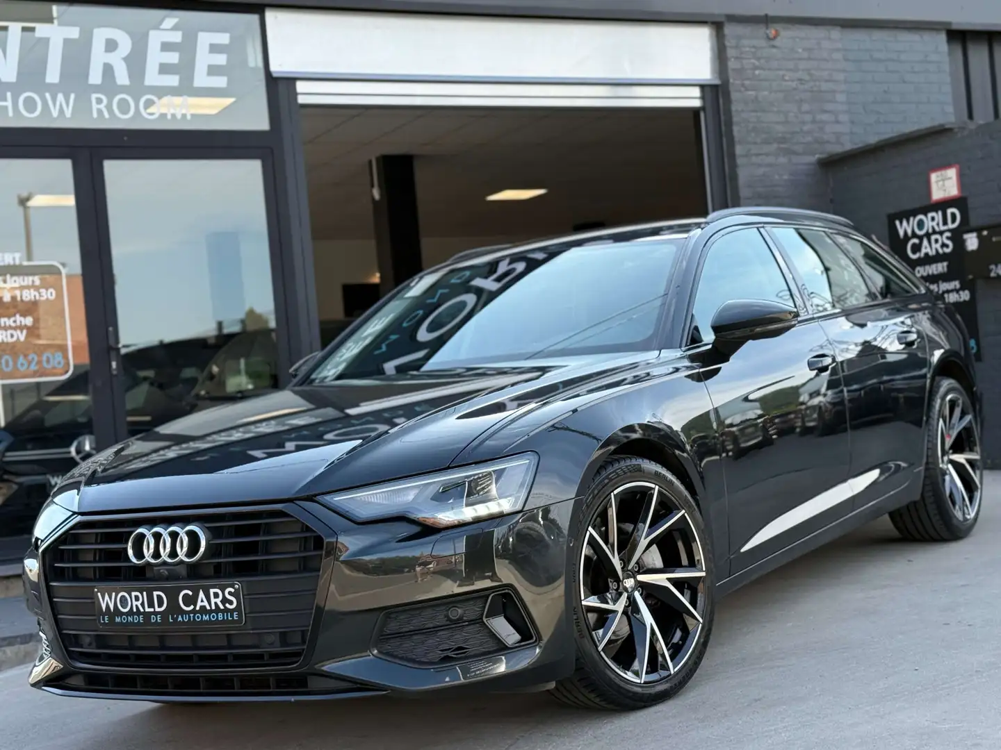 Audi A6 Avant 35 TDi S tronic CAM360 COCKPIT NAVI FULL Noir - 1