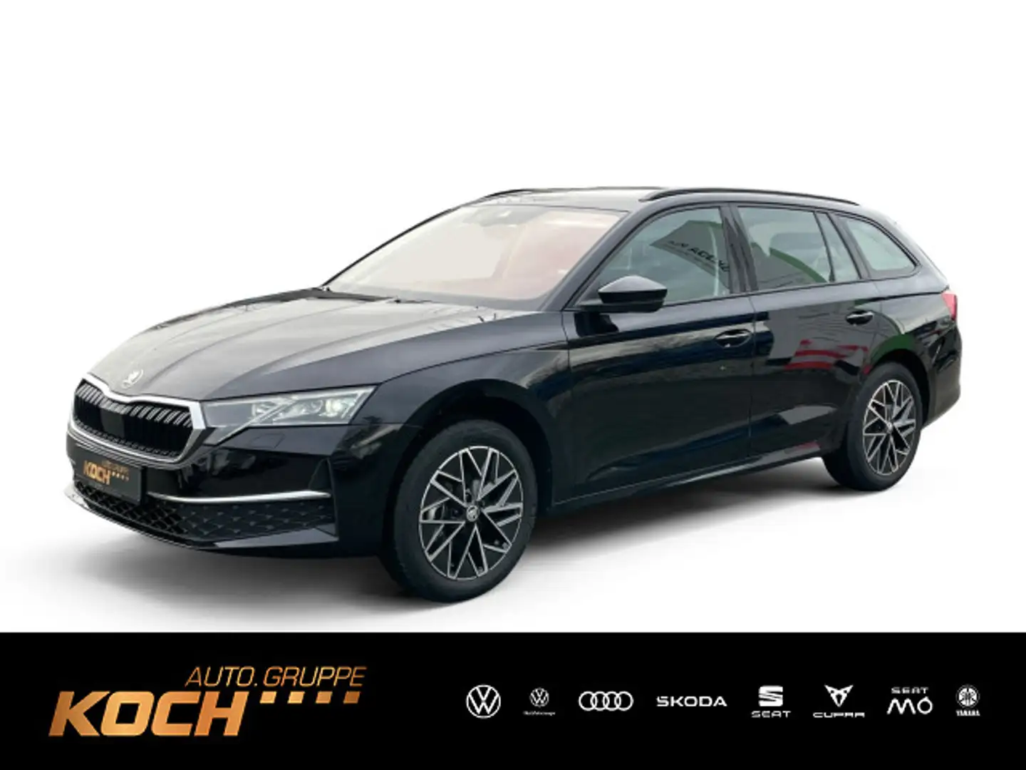Skoda Octavia Combi 1.5 TSI Selection*DSG*NAVI*MATRIX* Zwart - 1