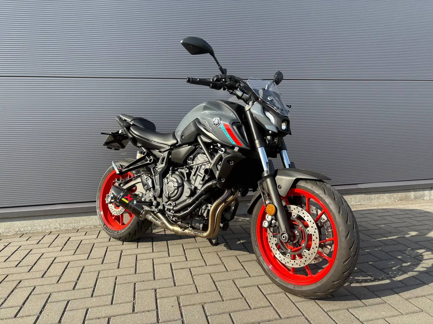 Yamaha MT-07 2021 ABS | Akrapovic Grijs - 2