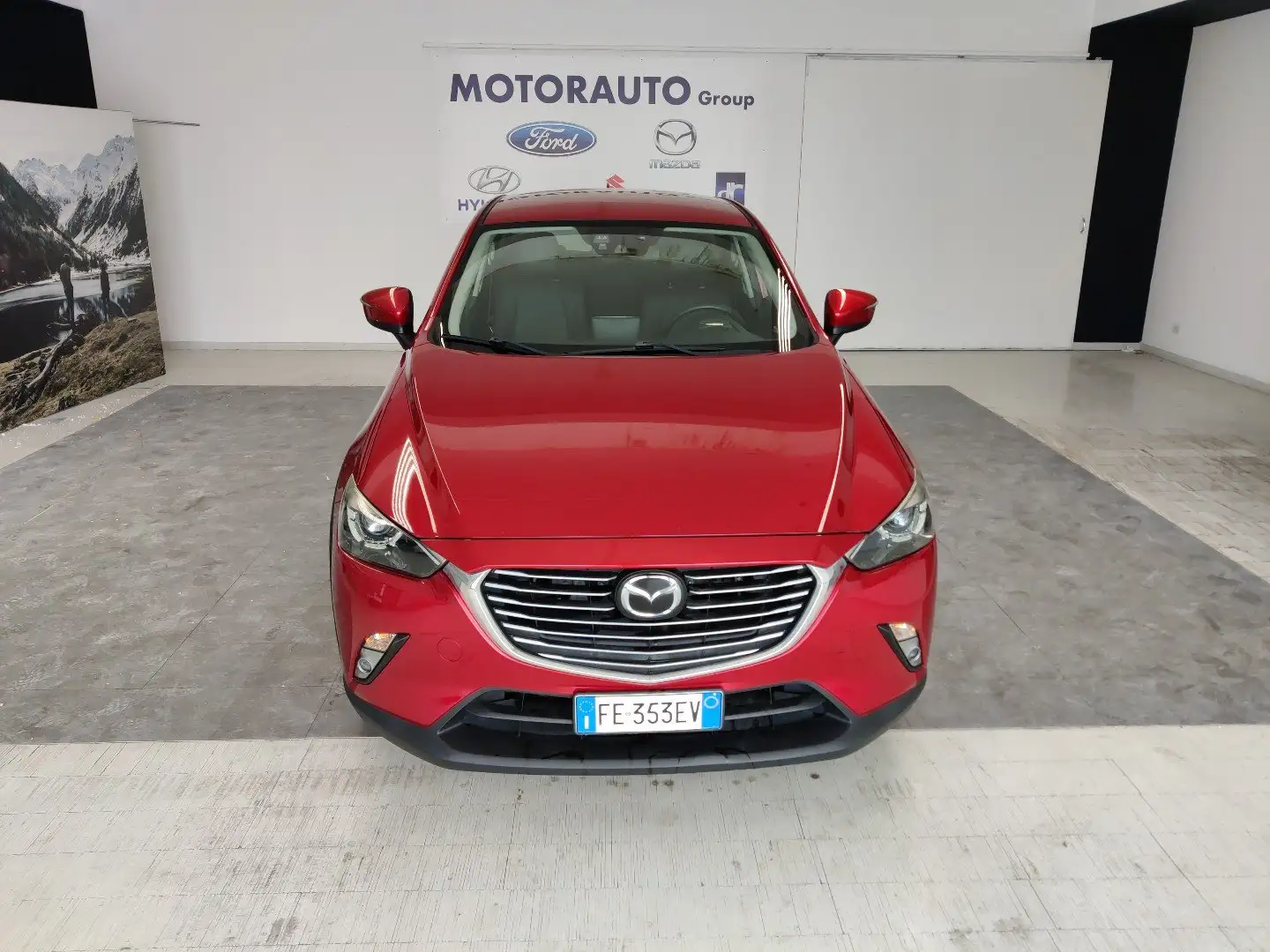 Mazda CX-3 1.5L Skyactiv-D Exceed Piros - 2