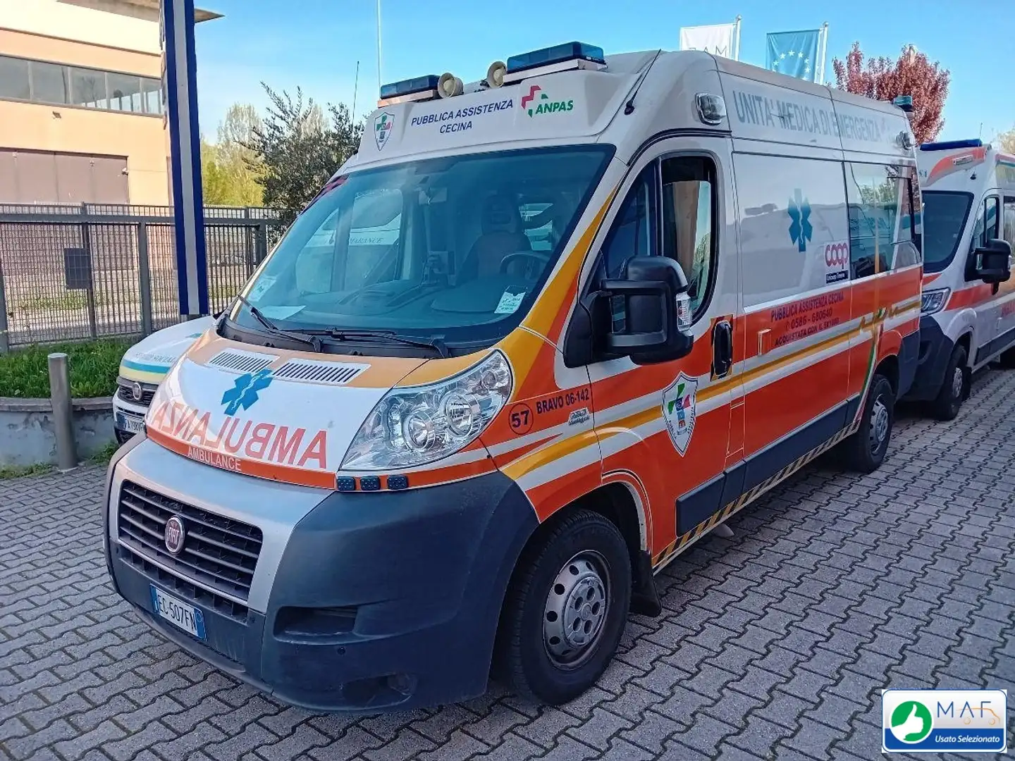 Fiat DUCATO AMBULANZA (CEC3) V.P Bianco - 2