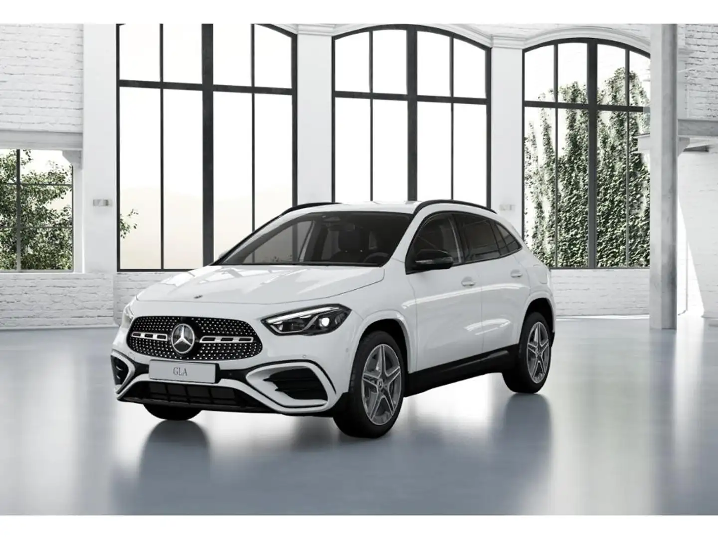 Mercedes-Benz GLA 200 AMG-Line+Night+AHK+KEYLESS+MULTIBEAM+Kam Weiß - 1