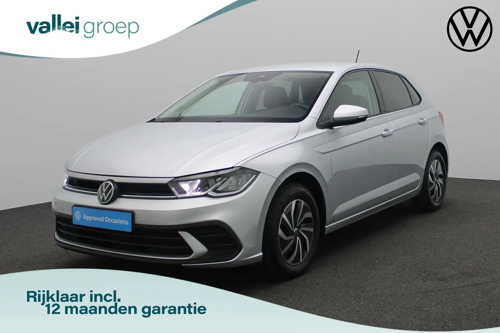 Volkswagen Polo 1.0 TSI 95 pk Life Edition | Achteruitrijcamera | Zilver - 1