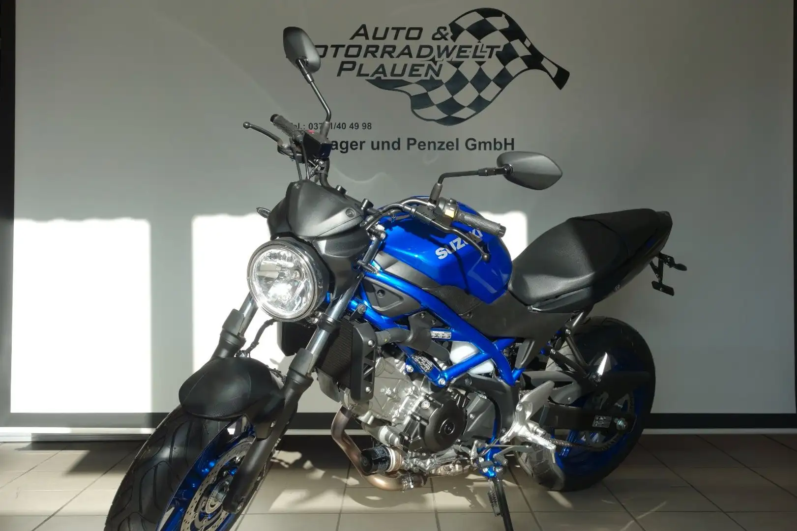 Suzuki SV 650 NEU2025 Miniblinker kurzes Heck  4 J. GA Azul - 1