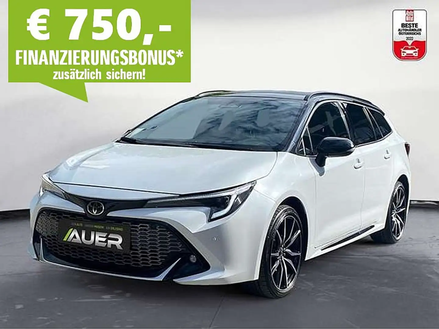 Toyota Corolla TS 2,0 Hybrid GR-SPORT CVT 197PS | LED | Navi |... Weiß - 1