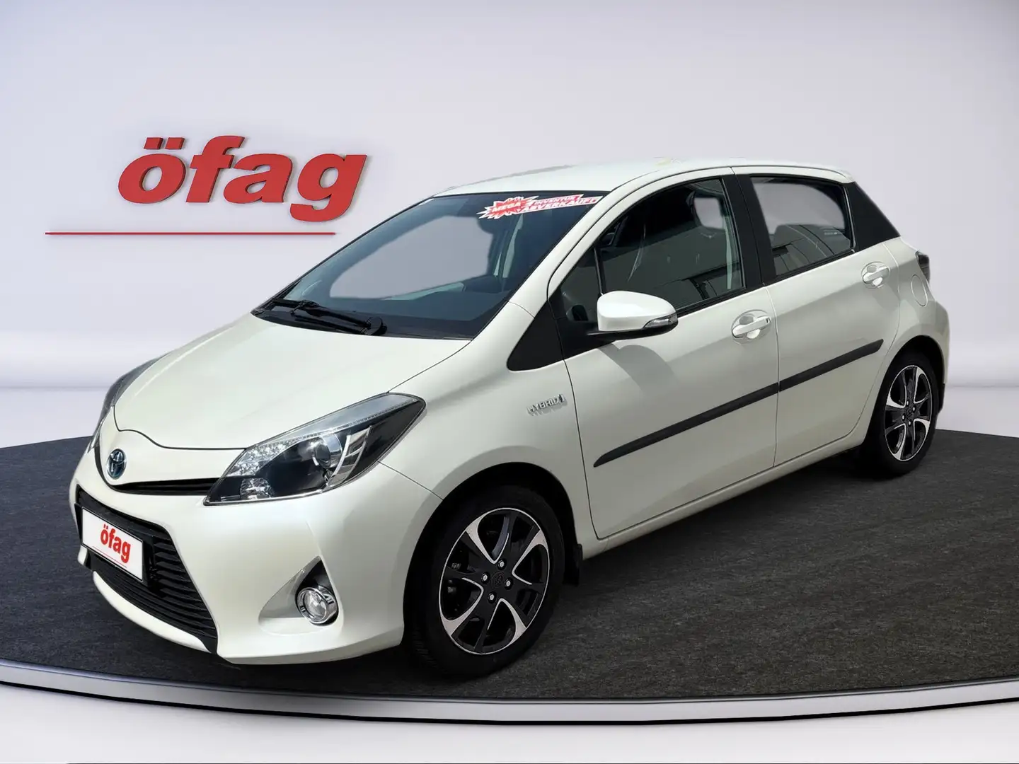 Toyota Yaris 1.5 Style Navi+SHZ+Bel.Sitz+Fernlichtass. Weiß - 2