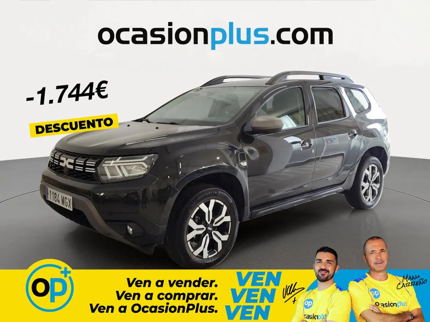 Dacia Duster 1.3 TCe Journey Go 4x2 96kW Negro - 1