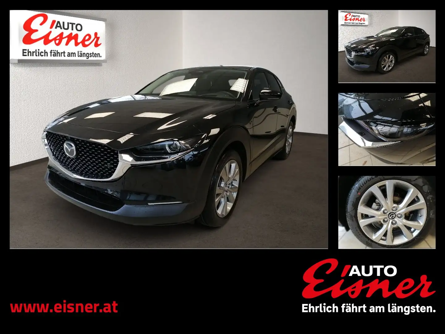 Mazda CX-30 G140 EXCLUSIVE LINE PREISHIT Schwarz - 1