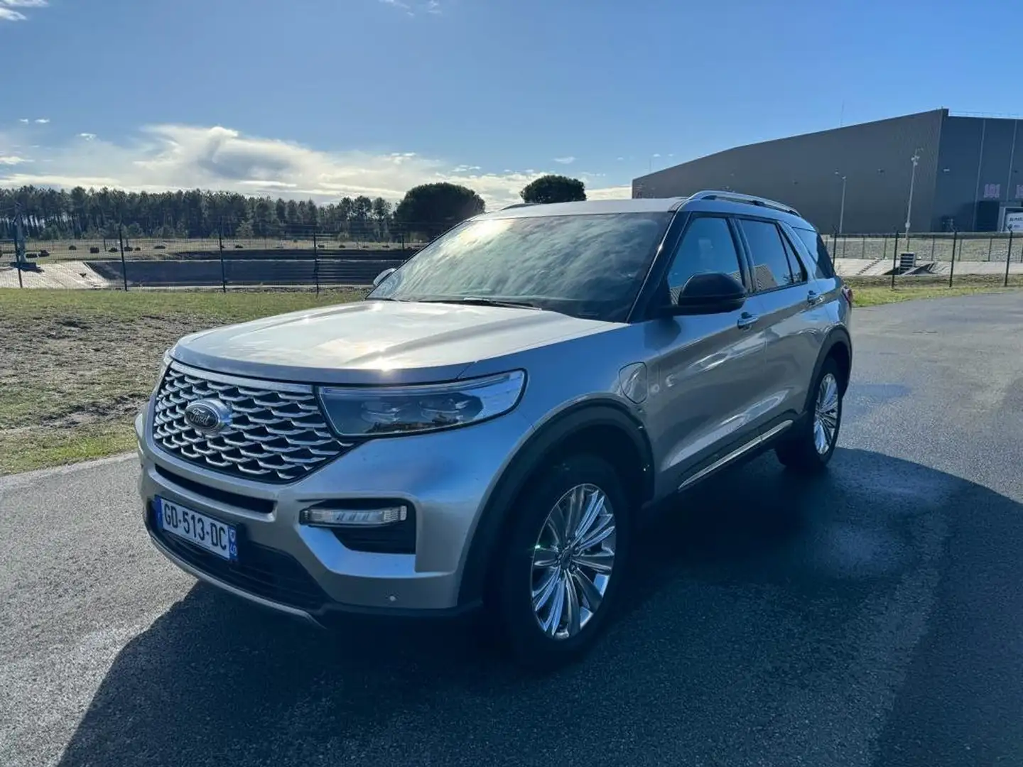 Ford Explorer 2021 3.0 Ecoboost 457 PHEV AWD Platinium Grigio - 2