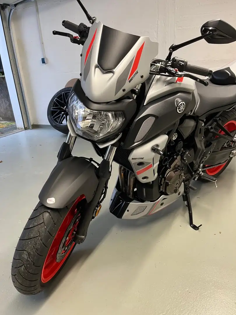 Yamaha MT-07 Naked Stříbrná - 1