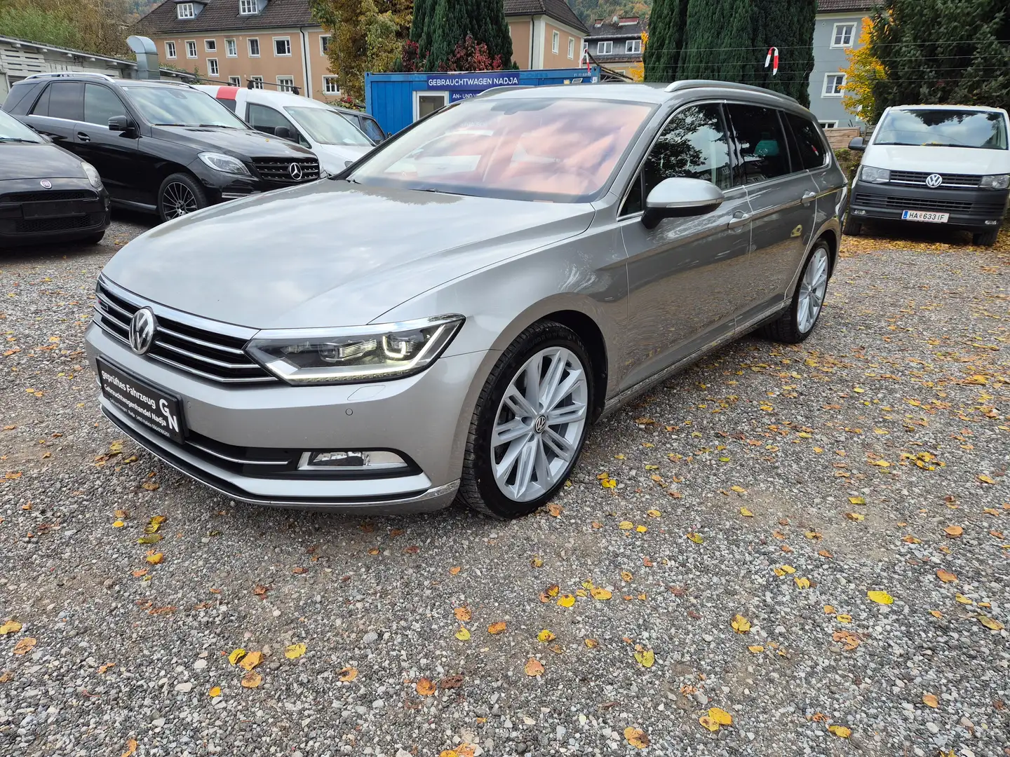 Volkswagen Passat Highline 2,0 BI-TDI DSG 4Motion Gris - 1