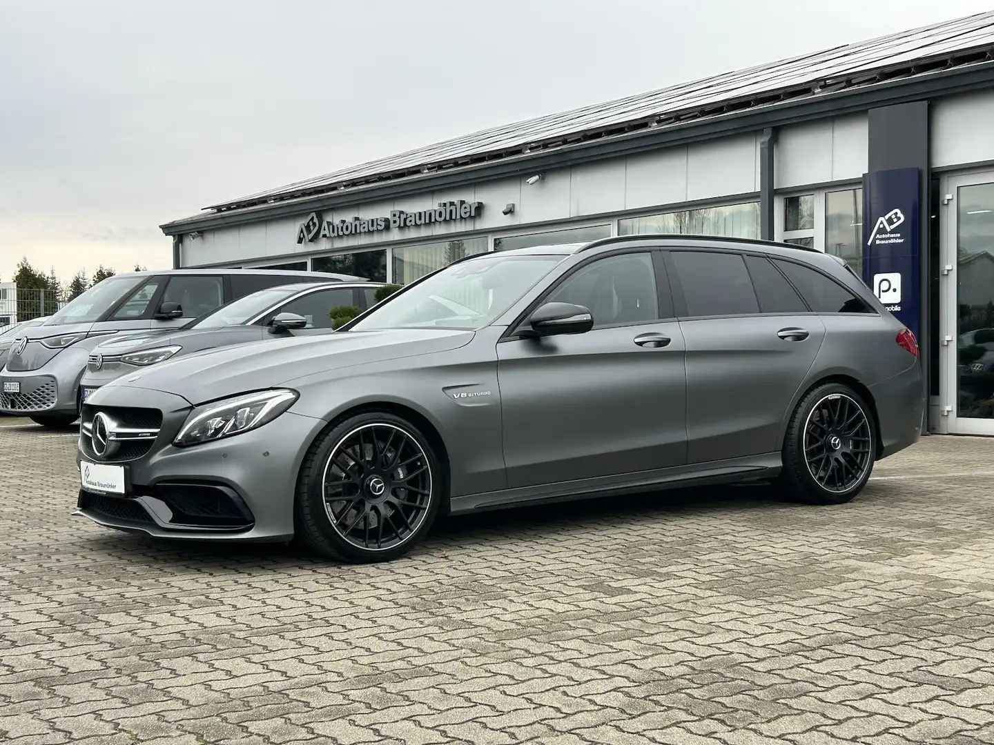 Mercedes-Benz C 63 AMG T*LED*Kein OPF*Magno Matt*Burmester*Night* Gris - 2