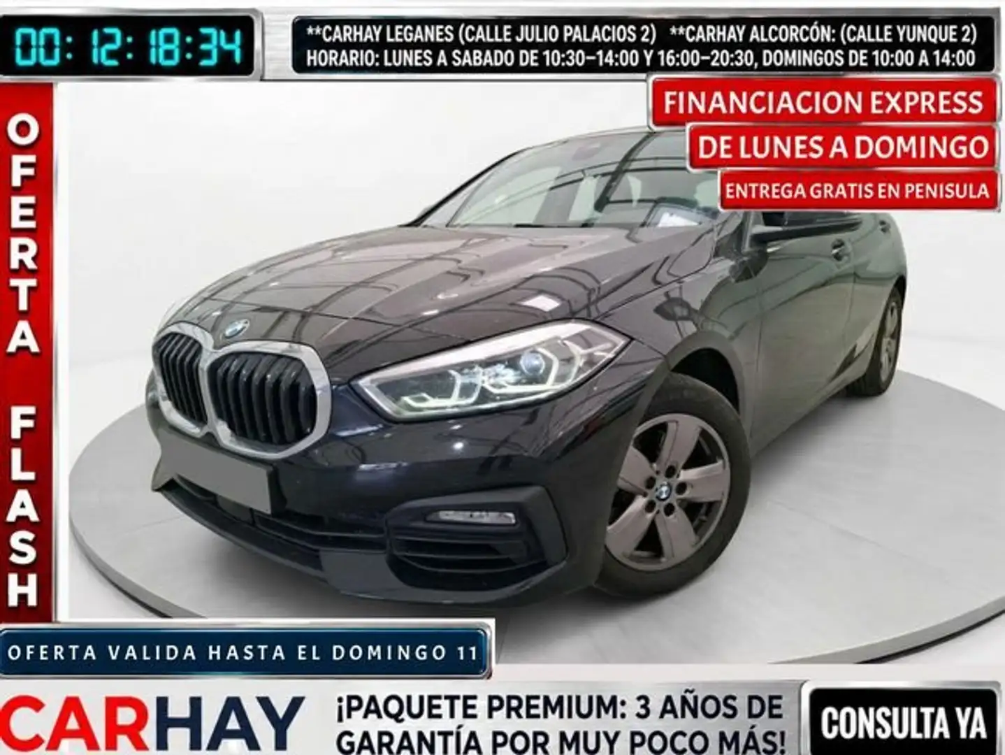 BMW 116 116i Negro - 1