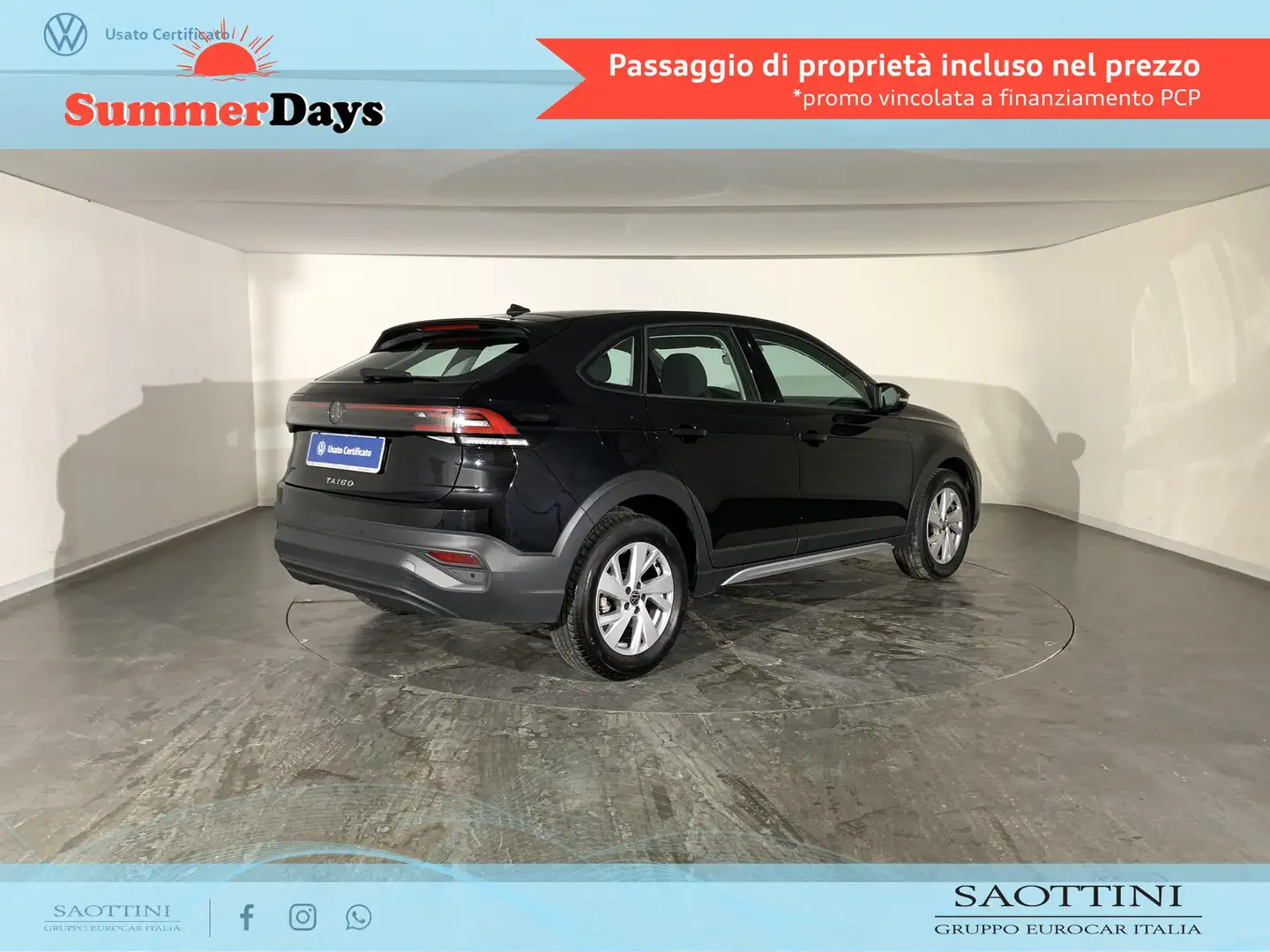 Volkswagen Taigo 1.0 TSI Life 110 CV Nero - 2