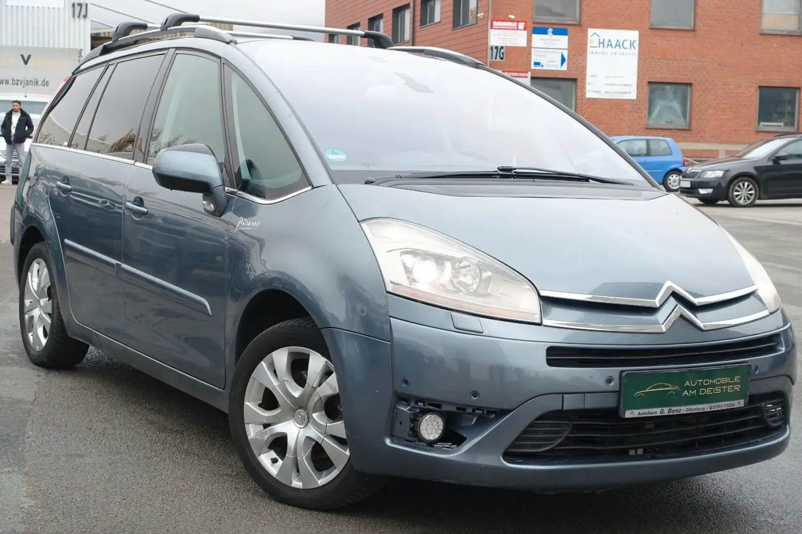 Citroen Grand C4 Picasso Exclusive*7-SITZE*AHK*PANO*SHZ* Gris - 1