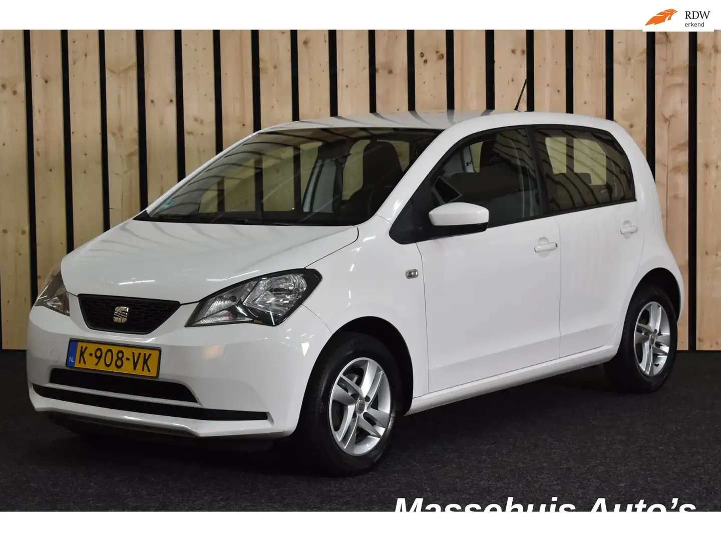 SEAT Mii 1.0 +Mii Airco 5-drs All-seasons Nwe APK Blanco - 1